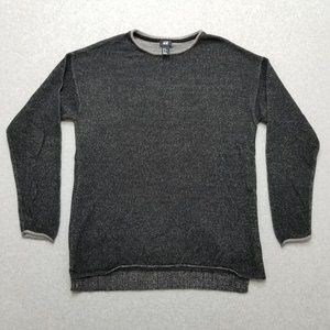 H&M Sweater Mens XL Gray‎ Long Sleeve Pullover